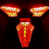 Vintage led ventilateur lumière tête mobile lumières DJ Disco boîte de nuit ktv pub partie led araignée tête mobile sharpy faisceau lumineux
