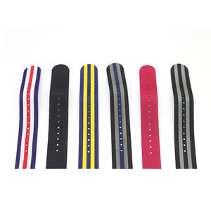 <span class=keywords><strong>Bracelet</strong></span> de <span class=keywords><strong>montre</strong></span> intelligent personnalisé en <span class=keywords><strong>tissu</strong></span> nylon, <span class=keywords><strong>bracelet</strong></span> de <span class=keywords><strong>montre</strong></span> 20 MM avec boucle en acier inoxydable, <span class=keywords><strong>bracelet</strong></span> <span class=keywords><strong>18mm</strong></span> 20mm 22mm 24mm - Product Image 2