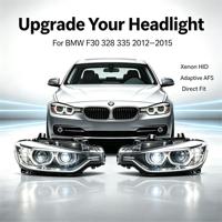 Conjunto de Faros Delanteros Bi-Xenón Adaptativos D3S 6000K Plug&Play para Serie 3 F30 2012-2015