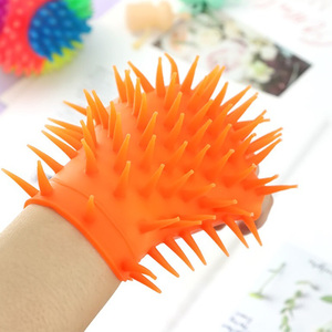 Gants de Massage en Silicone à Texture Fourrure de Haute Qualité pour Femmes, Produit Sexuel SM avec Pointes Inductrices d'Orgasme pour la Flirtation - Product Image 2