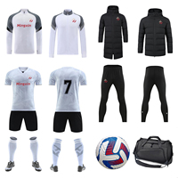 OEM profesional a todo color de impresión sublimación Jersey deporte fútbol conjunto completo kits de entrenamiento de fútbol sin logotipo