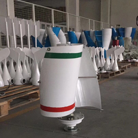 Generador de Turbina Eólica Vertical de 2kw, 3kw, 5kw, 10kw, 20kw, 30kw, 50kw, 220V, 380V, para Sistemas de Energía Renovable Conectados a la Red y Fuera de la Red