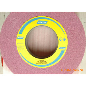 Vente en gros de meules concaves double face Norton de 12 pouces pour rectifieuses sans centre, rouge 38A 65A 305*150*120 – Le meilleur de Taïwan - Product Image 3