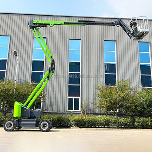 Mesa elevadora de CA eléctrica autopropulsada de nueva Condición 8 ~ 16m hidráulico de acero articulado para industrias de muelles minoristas - Product Image 3