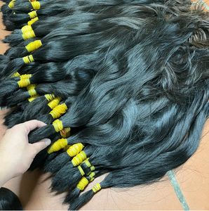 Cheveux humains bruts non traités chimiquement, cuticules alignées, pour les acheteurs mondiaux, vente en gros d'usine, mèches de cheveux 100% vierges - Product Image 3