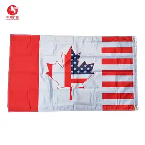 Factory Price All Country Sublimation Polyester Outdoor Display American Flags 3 X 5 Custom Flag Double Sided Printed