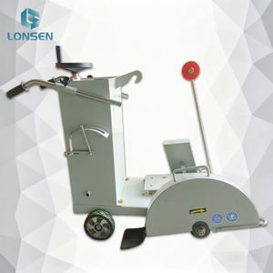 Petite machine de découpe de route LONSEN Q500I pour chantier, lame de 300-500 mm, profondeur de coupe maximale de 18 cm - Product Image 4