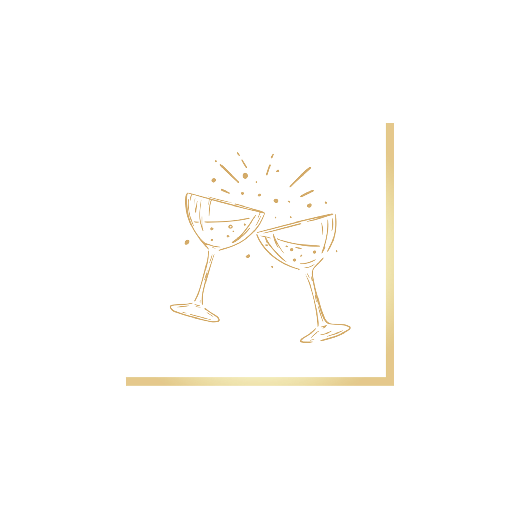 Servilleta de 33*33cm * 16 piezas