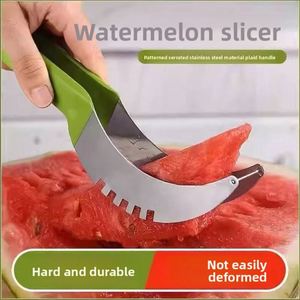 Utensilio para cortar sandía de acero inoxidable, cortador manual de carne de sandía, herramienta doméstica para rebanar, cuchara cortadora - Product Image 3