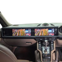 24.6 "8 + 256G android autoradio gps navigation multimédia lecteur dvd unité de tête stéréo pour Porsche Cayenne 2010-2017 RHD