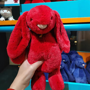 UK JE Wholesale Peluche Lapin de Noël des Neiges 18 cm, Doux Lapin Timide, Animal en Peluche Apaisant aux Couleurs Subtilles, Nouvelle Arrivée 2025 - Product Image 6