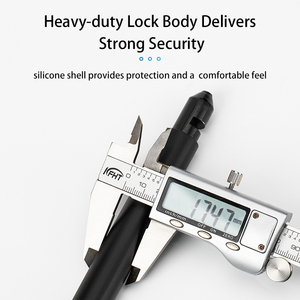 Vente directe d'usine JINJIAN, cadenas <span class=keywords><strong>de</strong></span> vélo/moto <span class=keywords><strong>de</strong></span> haute qualité en acier au carbone, étanche, antivol, anti-cisaillement, cadenas intelligent pour vélo - Product Image 5