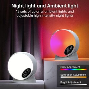 Lámpara Proyector de Estrellas LED de Alta Calidad con Altavoz BT, Reloj Despertador con Ruido Blanco, Lámpara Proyector de Cielo Estrellado para Decoración de Habitaciones - Product Image 3