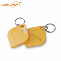 Porte-clés RFID ABS 125 kHz avec puce EM4200, étiquette marine EM personnalisée pour cartes professionnelles et de membre, mini-étiquette