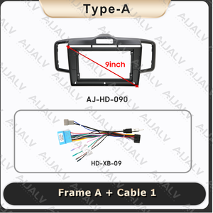 <span class=keywords><strong>Autoradio</strong></span> Android 10 pouces grand écran pour Honda Freed Fit MPV 2008-2016, accessoires de réparation, usine Aijia - Product Image 2