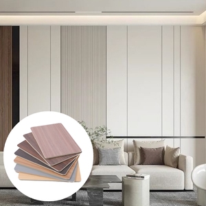 Panneau mural de salle de bain WOOCAN <span class=keywords><strong>3D</strong></span> en bambou et bois, écologique, imperméable, avec installation adhésive - Product Image 5