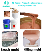 Caoutchouc de Silicone Liquide Transparent Platine Durci 1:1, Dureté 0, pour Poupées en Silicone pour Adultes et Produits Sexuels