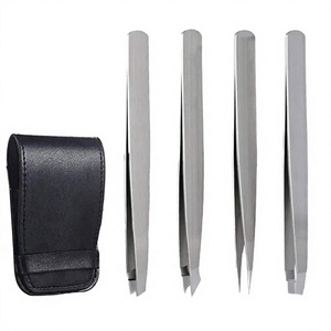 Pince à cils professionnelle pour extensions de cils, isolation volume, pointe lisse, outil d'extension de cils 419 - Product Image 1