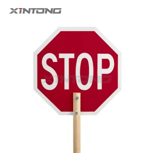 Xintong octagon stand stop traffic sign with pole