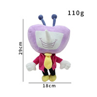 Vente en gros Poupée en peluche Spamton Tenna Nouveaux périphériques de jeu populaires PP Coton Jouet anti-stress Doublure en maille pour cadeaux d'anniversaire d'enfants