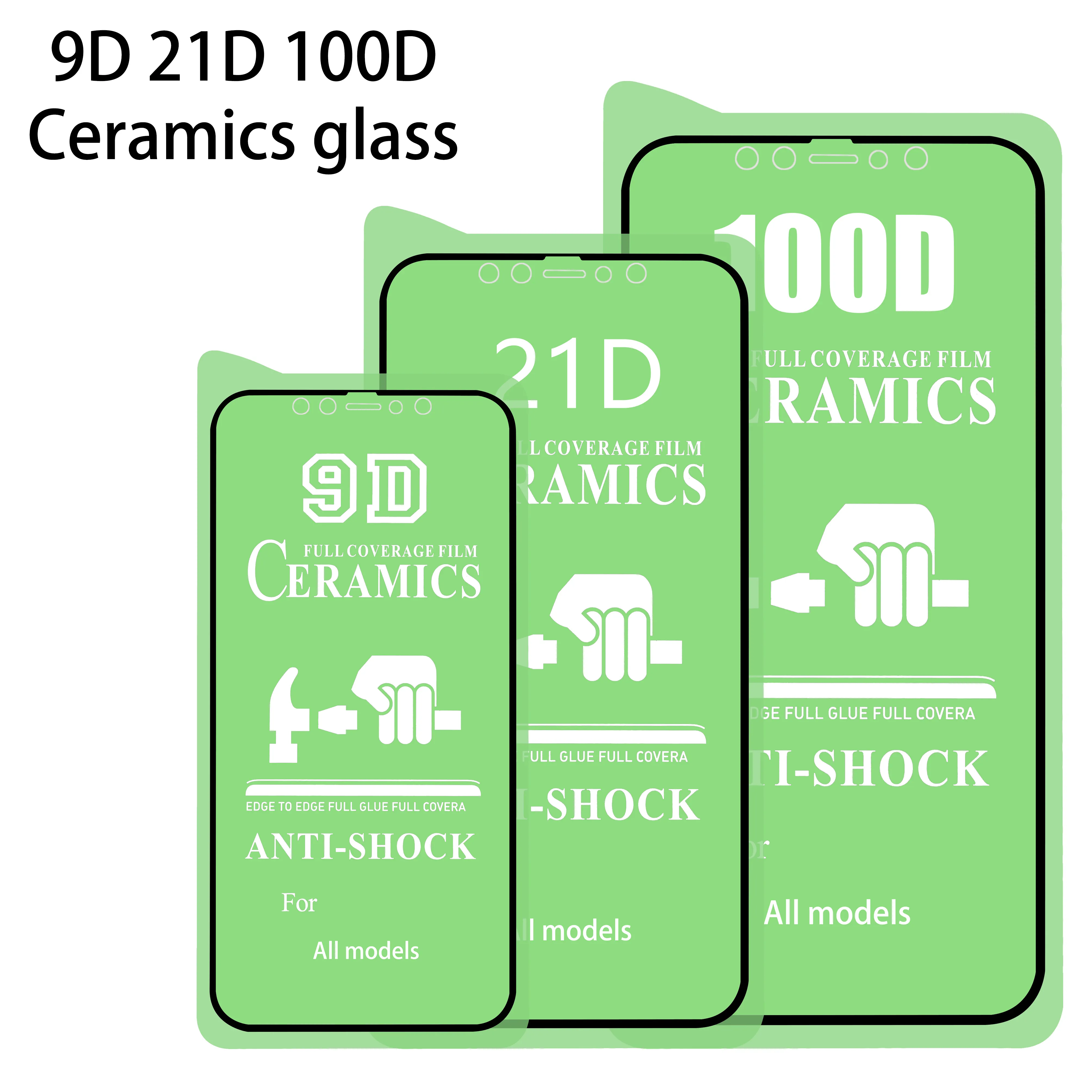 9D Anti Shock PMMA Film Screen Protector Soft Ceramic Glass for samsung a22 a33 a73 a12 a02 a13