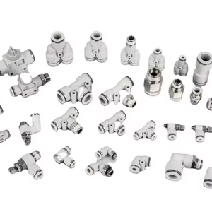 Conectores Neumáticos de Plástico para Tuberías de Agua y Mangueras de Aire de un Solo Toque (PU/PC/PL/PX/SL/PH/PV/PE/PY/PG/PW/PEG) - Product Image 1