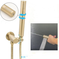 Kit de douche mural à 3 voies avec inverseur, finition chromée LED, design moderne, garantie de 3 ans, système de douche pour salle de bain