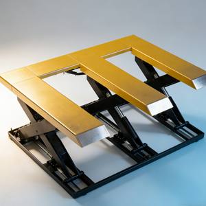 Elektrische hydraulische mobiele schaarhoogwerker met 12m hefhoogte voor grote bouwprojecten - Product Image 1