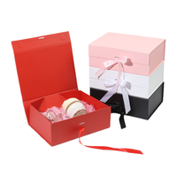 Boîte magnétique pliable de qualité supérieure, couleur personnalisée, prix d'usine XF, pour jupe