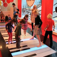 Rigeba Offre Spéciale interactif imperméable géant piano led piste de danse pour le paysage