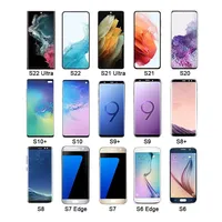 MF Haute Qualité pour samsung lcd fournisseur téléphone mobile lcds s7 bord pantalla lcd para pour samsung s9 plus S9 + S8 + S8 S10 écran