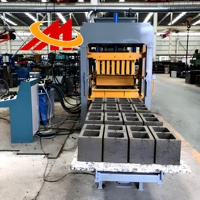 Machine à fabriquer des briques hydrauliques 4-15, ligne de production de briques, machine de fabrication de blocs creux en béton, machine à briques en ciment