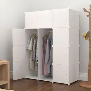 Белый глянцевый Индийский Дизайн одежды шкафа, деревянный шкаф