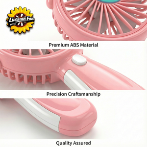 Factory Wholesale 2026 Summer New Cute Animal Small <b>Fan</b> Power Source Gift Cartoon Pet <b>Mini</b> <b>Usb</b> Charging Handheld Sl6605s - Product Image 5
