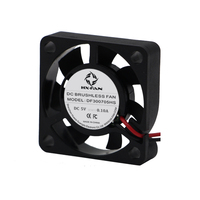 Ventilateur 5V à double roulement à billes 30x30x07mm, mini-refroidisseur haute vitesse pour casque VR et gadgets intelligents