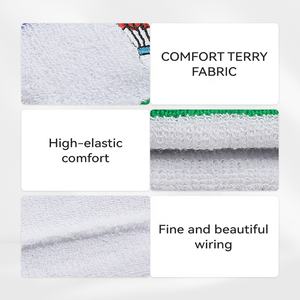 للبيع بالجملة من مصنع LINGTU عصابة رأس رياضية لكرة السلة عصابة رأس تيري قماش رياضية للرجال والنساء - Product Image 4