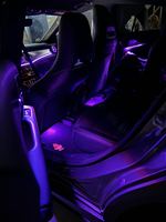 Actualización de Iluminación Ambiental de 64 Colores W117 para Mercedes-Benz CLA 2013-2018 GLA X156, Accesorios de Luz LED Interior