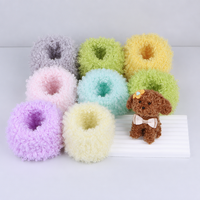 Nettoyants de tuyaux en peluche bouclée Teddy multicolores OEM personnalisés de 20 mm pour loisirs créatifs, tiges en chenille, projets DIY pour chiots, vente en gros, usine avec 20 ans d'expérience