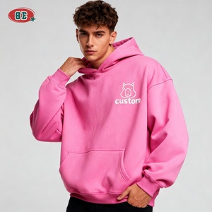 OEM/ODM Essentials Streetwear Hoodie Vintage Heavyweight 345G High Quality Pullover Hoodie Thick Custom Embroidery Sweatshirts