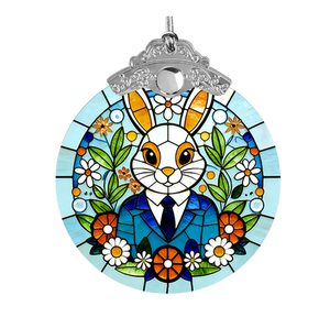 Customized Luxury Christmas Ornaments Glass Pendant Factory Wholesale High Quality <b>Environment</b>-Friendly Crystal Glass Blank - Product Image 5