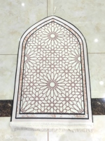 Hot Selling Custom Super Soft Carpet Tiles Mosque Carpets Islamic Prayer Mat Prayer Rug for Muslim