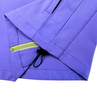 Veste de golf pour femmes, fabricant de manteaux de golf en fibre de bambou, vêtements de performance pour le golf, fermeture éclair intégrale, marque privée, usine OEM ODM