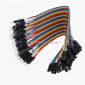 30cm 40pin M to F Color 40P Male to Female Jumper Wire Connect RFID DuPont Cable