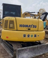 Excavatrice hydraulique sur chenilles Komatsu PC100 de machines de construction d'occasion du Japon 100% d'origine