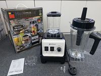 Peralatan Katering 2000W Hoffmans HM-2107 2 in 1 Pengolah Makanan 2.5L Mesin Penghancur Dinding Global Trade
