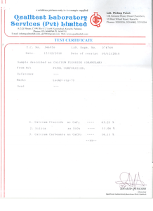 Meilleure qualité grains de Caf2 fluorospar 60% + en 10-50mm /0-10mm/10-200 maille au meilleur prix - Product Image 6