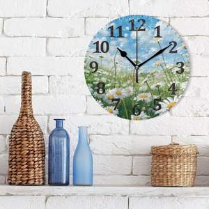 Reloj <span class=keywords><strong>de</strong></span> pared Digital decorativo con números <span class=keywords><strong>de</strong></span> estilo Retro, reloj redondo, sala <span class=keywords><strong>de</strong></span> estar aguja para, resina cuadrada, cuarzo rústico, parte superior alta <span class=keywords><strong>de</strong></span> una sola <span class=keywords><strong>cara</strong></span> - Product Image 1