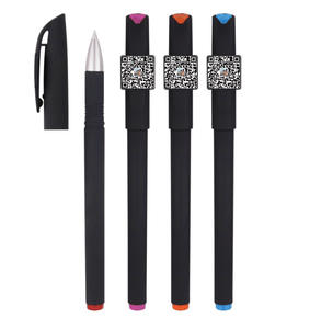 Customizable Office Signature <b>Pen</b> with <b>Glitter</b> Gel Ink Business Promotional <b>Pen</b> with Custom Logo and QR Code Made From Plastic - Product Image 6