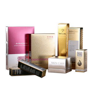 Tùy chỉnh sang trọng cứng nhắc bao bì các tông cho trang điểm & chăm sóc da tuck Top Son môi ống hộp giấy - Product Image 5