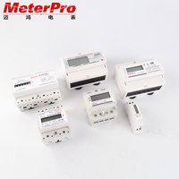 Medidor de Energía Eléctrica Inteligente Trifásico con RS485 MODBUS-RTU